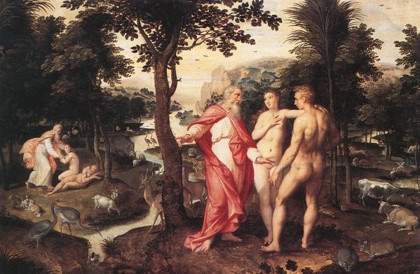 Dieu amenant la femme vers l'homme
